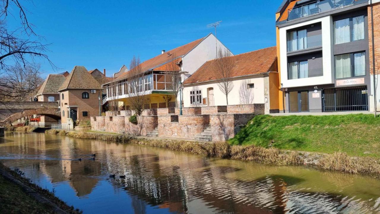 Viktoria Apartman Gyula Bagian luar foto